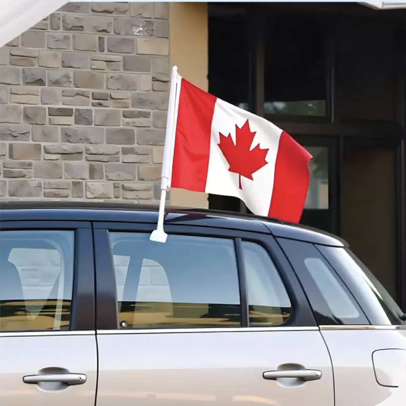 Drapeau de voiture de luxe du Canada